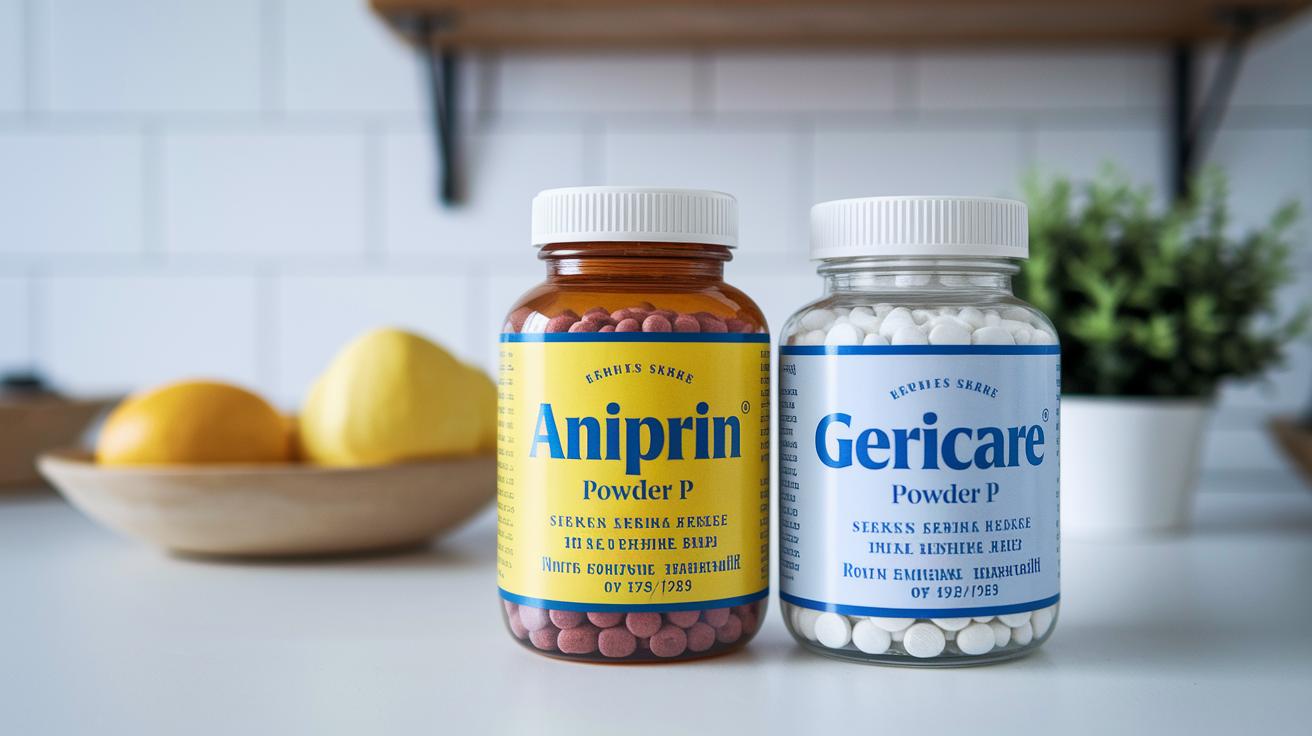 Pure aspirin sources AniPrin, GeriCare and alternatives.jpg